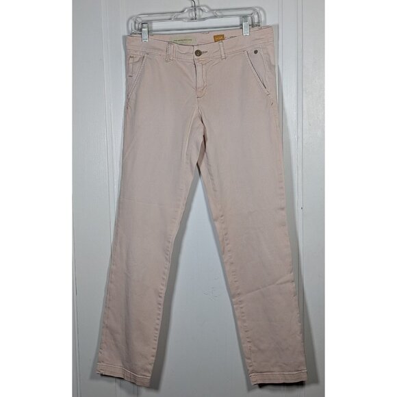 Anthropologie Pants - ANTHROPOLOGIE Pilcro and the Letterpress Hyphen Pants Womens 28 Light Pink Peach